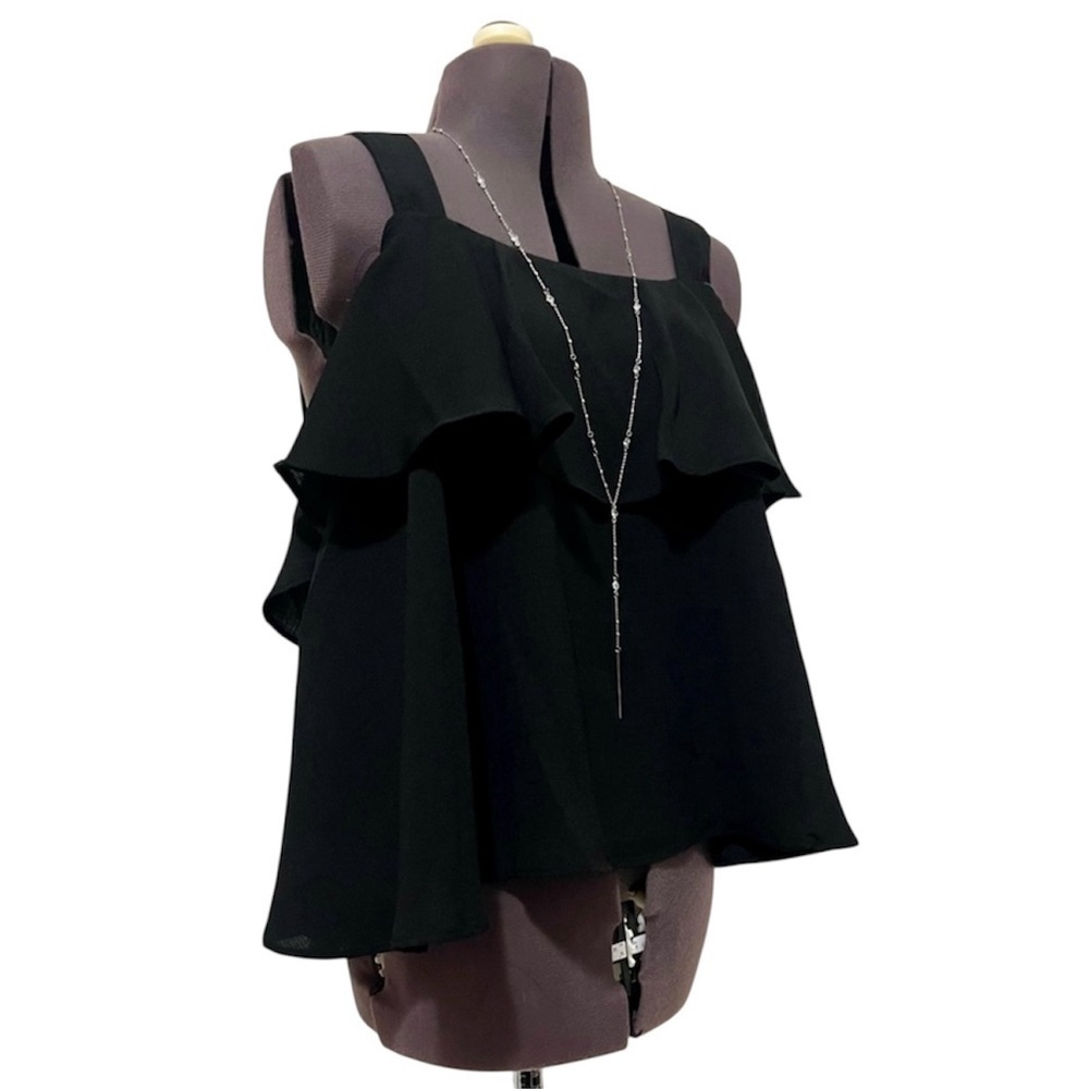 HYFVE Flowy Ruffle Tank Top Size Small - Picture 5 of 11